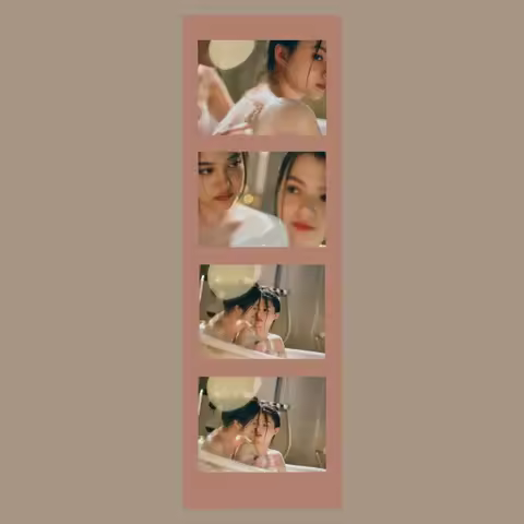 Customized Freenbecky Same Bookmark Life Four Grid Collection Double Sided Bright Film Rectangular H