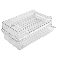 【FSFO】Rolling Can Organizer Double-Layer Beverage Can Holder Storage Dispenser Fridge