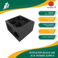 1STPLAYER BLACK SIR ATX Power Supply Unit - (500W/600W)