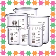 Cashback] HOMELIFE Measuring Cup Measuring Cup Borosilicate Glass Chemistry Lab - GG-17