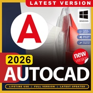 AutoCAD 2026 + Video Guide  💻 Windows | Full Version | Lifetime License | Updated 2026