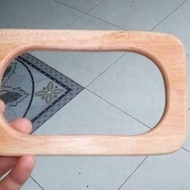 Handle handel kotak gagangntangkai tas kayu