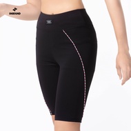 กางเกงเลกกิ้งขาสั้น กางเกงปั่นจักรยาน UNBOUND ROPE-INTARSIA CYCLING LEGGINGS (2023)