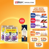 Glade Automatic Spray Refill (252ml x 4) Free Glade Lavender Reed Diffuser