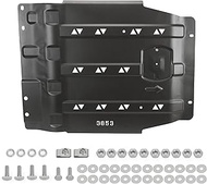 PTNHZ Upgrade 3D Manganese Steel Transmission Protection Plate w/Mounting Screws Gearbox Splash Shie