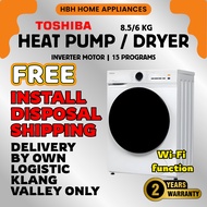 【Free Install + Free Gift】Toshiba TD-H80SEM 7KG SENSEDRY™ Tumble Dryer / Washer Dryer / HeatPump 10.