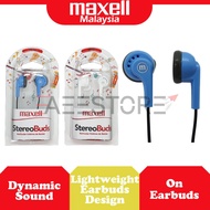 (Original) EB-95 Maxell Light & Dynamic Soft Rubber Earbuds Without Microphone