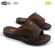รองเท้าผู้ชาย ADDA 73802-M1 รองเท้าหนังผู้ชาย รองเท้าแตะแบบสวมผู้ชาย รองเท้าผู้ชายเพื่อสุขภาพ รองเท้าพื้นนุ่ม รองเท้าเรียบๆ ของแท้