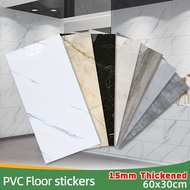 Vinyl tiles Floor Stickers 60x30cm Vinyl Marble PVC Self-adhesive Waterproof Wallpaper for Home Offi