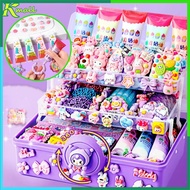 GANTUNGAN DIY GukaKeychain Sticker Set DIY Guka 563 Pcs Set DIY Acrylic Keychain Set Cute Kids DIY G