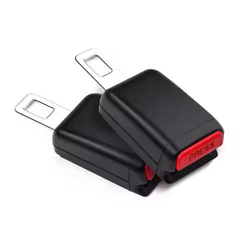 2pcs 12CM Car Seatbelt Extender UK, Universal Easy-Fit for Cars & Lorries, ABS Plastic Comfort Acces