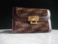 輝煌年代 OLD ERA _早期少見二手老包Salvatore Ferragamo中皮夾