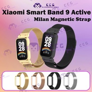 Xiaomi Smart Band 9 Active Strap Milan Magnetic Stainless Steel Mi Band 9 Active Replacement Strap A