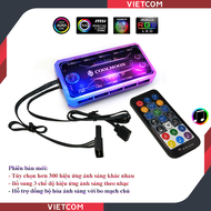 Bộ Hub + Remote Coolmoon - Phiên bản mới - Hỗ Trợ ARGB Sync & Music Sync