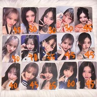 IVE 小卡 特典 Yujin Gaeul Rei Wonyoung Liz Leeso 秋天 李瑞 After Like Love Dive Eleven I am Season’s Greetin