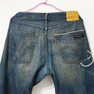 LEVI'S FENOM FRAGMENT 207 JEANS 金標 金扣 閃電 水洗 牛仔褲 長褲 褲子 男版 藍色 W36 PNT-M TP0_23 #23春天色系
