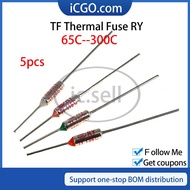 TF Thermal Fuse RY 10A 15A 250V Temperature 157C 165C 167C 172C 175C 185C 192C 200C 216C 227C 240C 2
