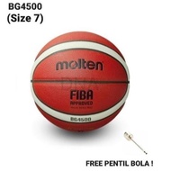 Molten BASKETBALL BG4500 BG 4500 SIZE 7 PREMIUM INDOOR/OUTDOOR H85S