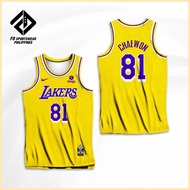 LOS ANGELES LAKERS CHAEWON YUNJIN EUNCHAE  KAZUHA FULL SUBLIMATED JERSEY ✗ ◳ ✑