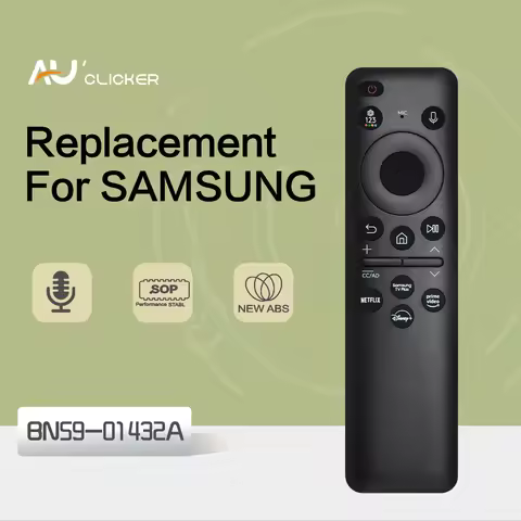 Replacement for Samsung BN59-01432A Smart TV Battery Remote Control Replacement Compatible with Neo 