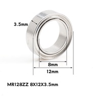 10Pcs 8mm ID MR128ZZ MR148ZZ 688ZZ 698ZZ 608ZZ 628ZZ Deep Groove Ball Bearing 8*12*3.5*2.5 8*14*4 8*