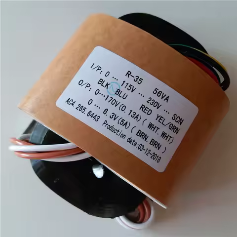 R Core Transformer 50W R35 Transformers 115-230V To 170V+6.3V R AC Power Transformer Tube Headphone 