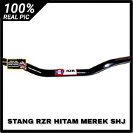 STANG STIR MOTOR RZR HITAM DAN CROME STANG MOTOR RX Z STANG RACING CUSTOM BALAP ROAD RACE UNIVERSAL 