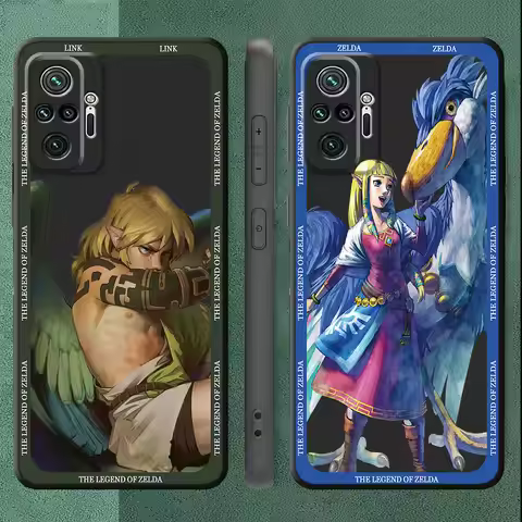Phone Case for Xiaomi Redmi Note 9T 12 11 Pro 10S 12S 13 Pro 9 8 7 10 8T 11S 9S Game The Legend of Z