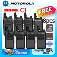 （10pcs）Motorola walkie talkie C1 mini walkie talkie long range motorola radio two way radio walkie t