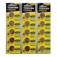 TOSHIBA CR-2016 CR-2025 CR-2032 PW BP-5N LITHIUM BATTERY- 1pc
