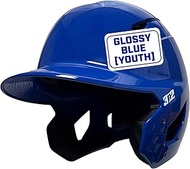 3N2 Pro Clutch Baseball Helmet - High-Impact Shell, Moisture-Wicking Padding - Glossy - One Size (Yo
