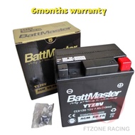 Battmaster YTZ8V Battery XMAX R25 MT25