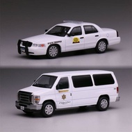 596Model 1:64 CV Utah State Police/E Los Angeles Sheriff Diecast Model Car