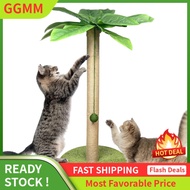 LZD Fhiny Cat Scratching Post, 31" Tall Scratch Tree Natural Sisal Kitten Scratcher Pole with Hanging Ball Cute Vertical  Scratching Post for Indoor Cats s