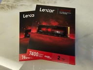 全新 LEXAR ARES NM790"2TB" 頂級pcie4 nvme m2 ssd 7400m (PS5適用) 秒刹980 pro sn850