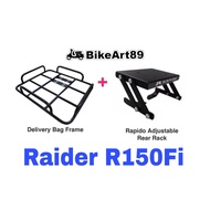 Rapido Tapak Monorack Food Delivery Bag Bracket Suzuki Raider R 150 Fi R150Fi Raider150 Accessories 
