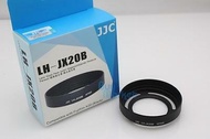 JJC LH-JX20B Lens Hood 相機鏡頭 遮光罩 黑色 用於 Fujifilm X10, X20, X30