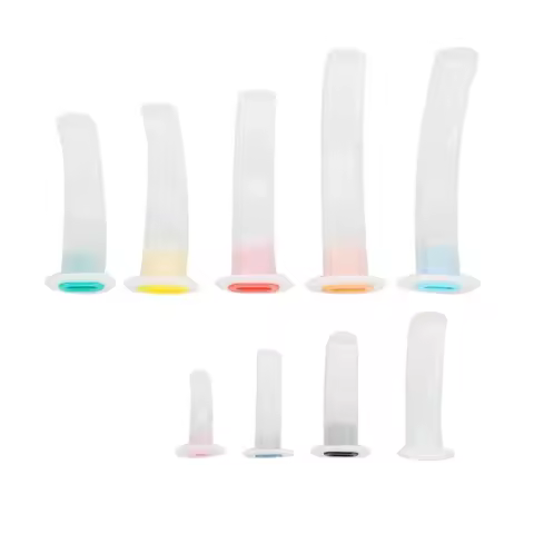 disposable mixed airway first tube Oral airway is used to assist oropharyngeal inhalation patients