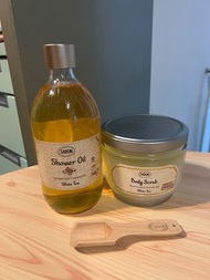Sabon Shower Oil & sabon body scrub