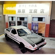 1:32 INITIAL D AE86 SCALE ALLOY  DIECAST CAR