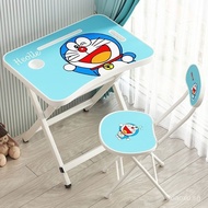 Study Desk Students Do Home Writing Desks Installation-Free Table Chairs Children Foldable Set