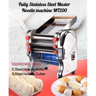 Electric Mesin Karipap Mesin Mee Fully stainless Steel Noodle Cutter Machine Dough Sheeter Pasta mak