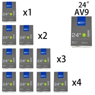 Schwalbe AV9 24 "x1.75-1 3/8 Bicycle Mountain Bike American Nozzle Inner Tube American Nozzle Inner 