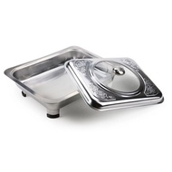 BUFFET EMBOSSED BUFFET TRAY SET BUFFET FOOD TRAY SERVING TRAY FOOD PAN KENDURI SET CATERING DULANG M