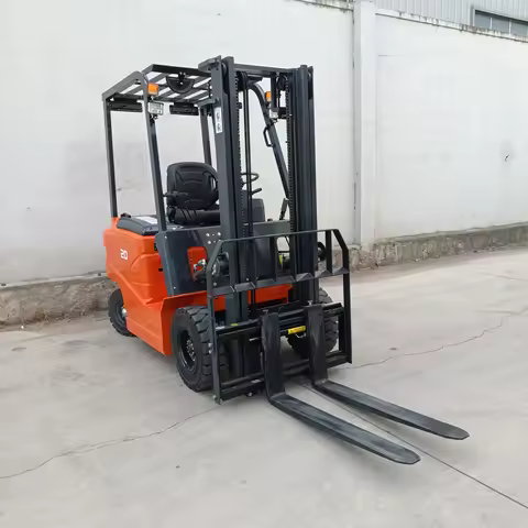 Electric Forklift Pallet Jack Stacker Battery Operated Lift Truck For Factory Warehouse Material Han