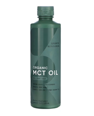 Sports Research Organic MCT Oil Keto C8 16 fl oz (473 ml) | 32 fl oz (946 ml)  [Preorder ~ Ship in 7