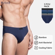 Byford 5pcs Men Mini Briefs Bamboo Elastane BMB157740