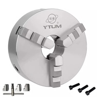 YTUM Brand 125mm Lathe Chuck High Precision 3 Jaw Self-Centering Lathe Chuck K11-125 Metal Lathe Chu