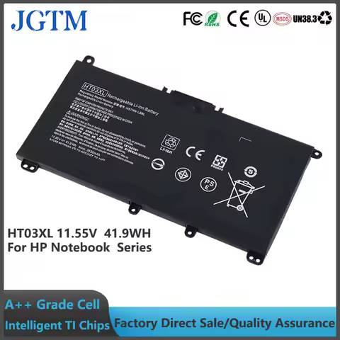 JGTM HT03XL OEM Factory Notebook Laptop Battery Computer for H-P Pavilion 14-CE0025TU TPN-Q207/TPN-Q