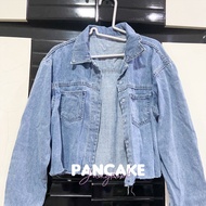[ ] Mejiwoo jacket denim cropped NEW